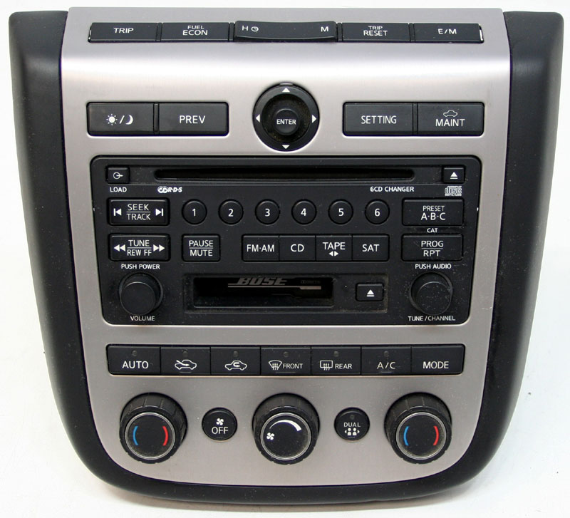 2004 Nissan murano aftermarket stereo
