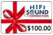HiFiSoundConnection $100.00 Gift Certificate