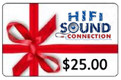 HiFiSoundConnection $25.00 Gift Certificate