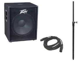DJ Packages 18 Inch Speakers and Adjustable Stands here at HifiSoundConnection.com
