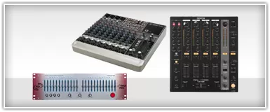 Closeouts Pro Audio Mixers, EQs & Crossovers