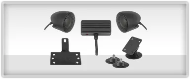 Cycle Sounds CAN-AM Amplified Speaker Kits
