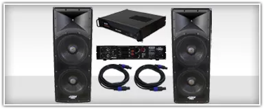 DJ Systems 15 Inch Speakers & Amplifiers
