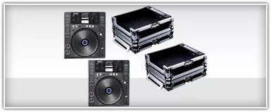 DJ Systems CD Player Turntables & Road Cases