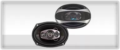 Power 6 x 9 Inch Full Range Acoustik Speakers