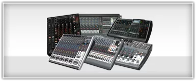 Pro Audio Music Production Mixers