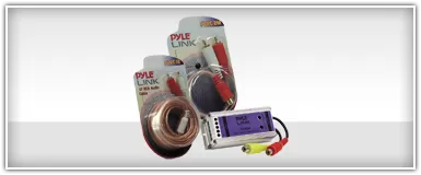 Pyle Car Audio RCA Cables & Adapters
