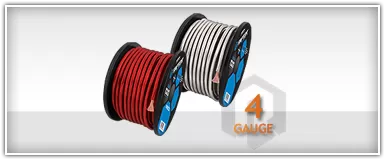 Raptor 4 Gauge Power Cables