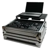 Harmony HCMINILT Flight Glide Laptop Stand DJ Custom Case fits Denon DN-MC4000 