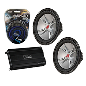 cheap sub and amp combo