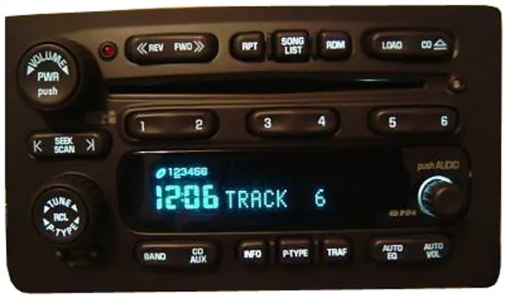 2004 Oldsmobile Bravada Factory Stereo 6 Disc Changer CD Player OEM Radio