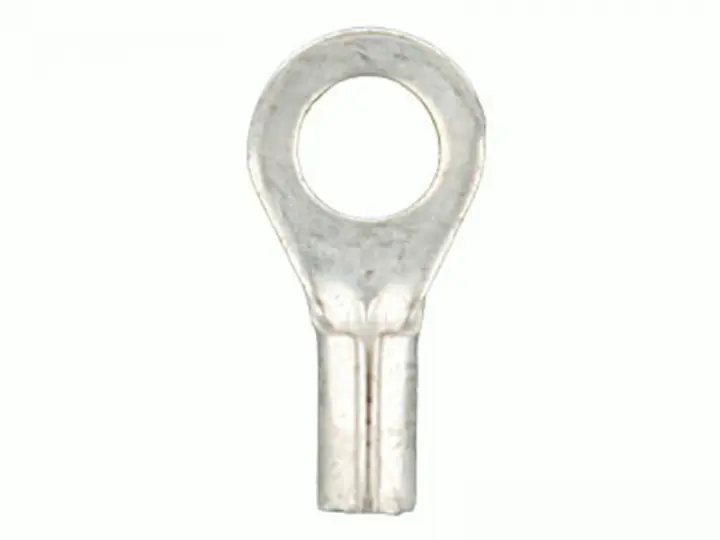 Install Bay UR4516 Uninsulated Ring Terminal 4 Gauge 5/16" 25 Per Bag