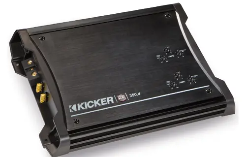 HA-A400.4 Alloy 4 Channel 800W Range Speaker Sub Amplifier, Kicker