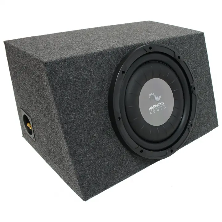 Universal Car Stereo Hatchback Sealed Single 10" Harmony F104 Sub Box
