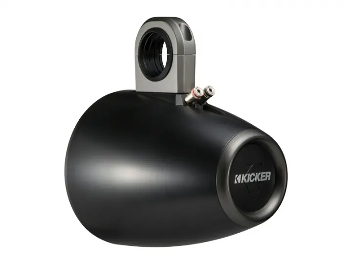 Kicker 43KMTES8B 8" KM Series Empty Marine TowerSpeaker Enclosure Pair