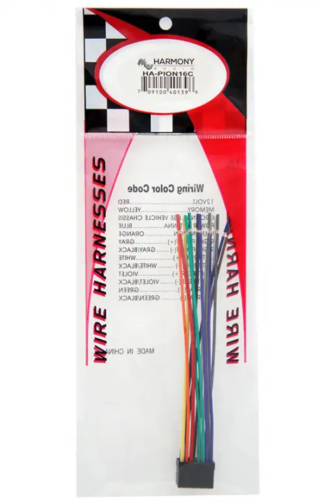 Easy Install Pioneer DEH-6 Stereo Harness - Plug & Play!