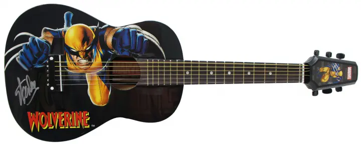 Peavey Marvel X-Men Wolverine Graphic 1/2 Size Acoustic Guitar