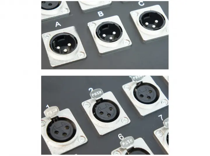 HarmonyAudio Harmony Audio HA-SB2450 Pro Stage XLR Snake Cable Box 24 Channel 50 Feet 20 Send 4 Returns