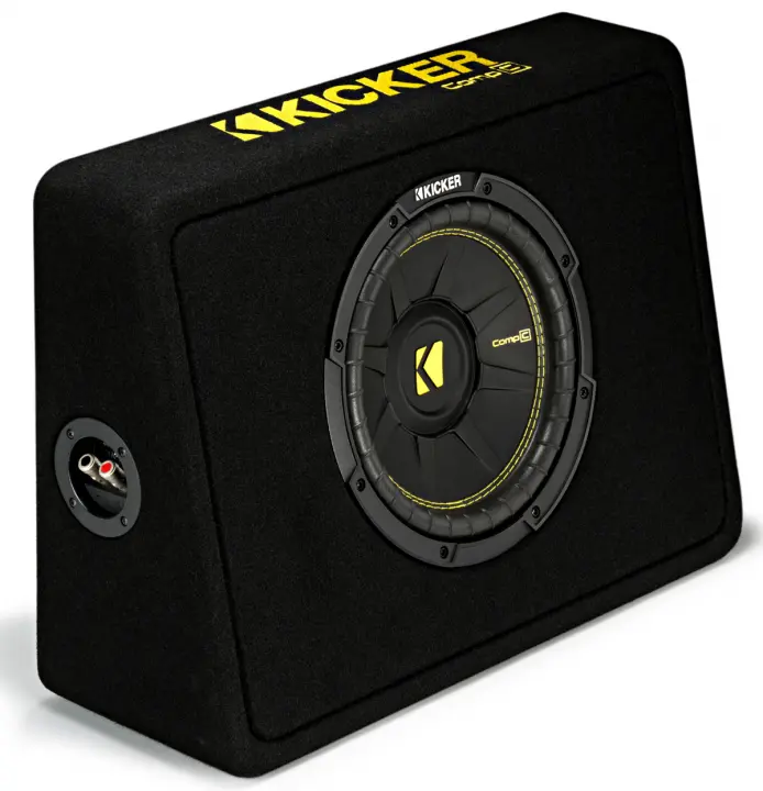 Kicker TCWC10 Car Audio CompC 10" Truck Sub Box Enclosure 2 Ohm 44TCWC102 New