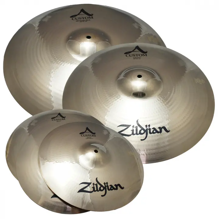 atributo eterno Inadecuado Zildjian A20579-11 A Custom 4 Pack Matched Set Value Added 18" Crash Cast  Bronze Drumset Cymbals - Limited Quanities! | ZIL13-A20579-11-US
