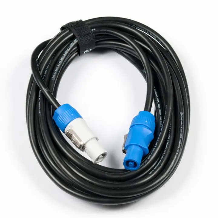 American DJ PLC25 AV6 Video Panel Neutrik Powercon Power Linking Cable - 25 Feet