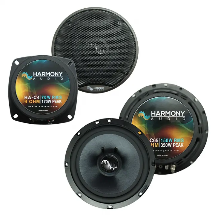 1998-2004 Isuzu Rodeo Speaker Upgrade Package Harmony Audio C65 C4