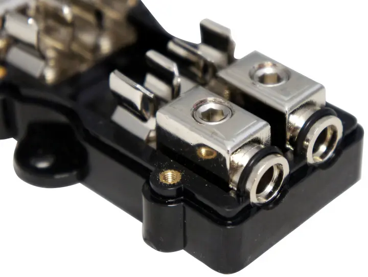 Harmony Audio HAAGUFD2 Car 2Way AGU Fused Distribution Block & 60 Amp