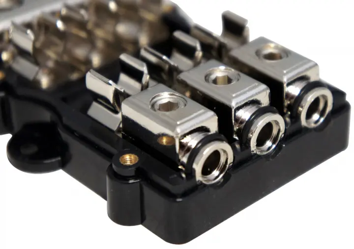 Harmony Audio HAAGUFD3 Car 3Way AGU Fused Distribution Block & 60 Amp