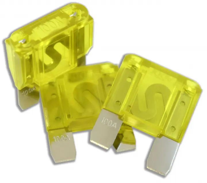 Harmony Audio HAMAXIFH Car Boat Marine Stereo MAXI Fuseholder & 100 Amp Fuses HAMAXIFHPACK8