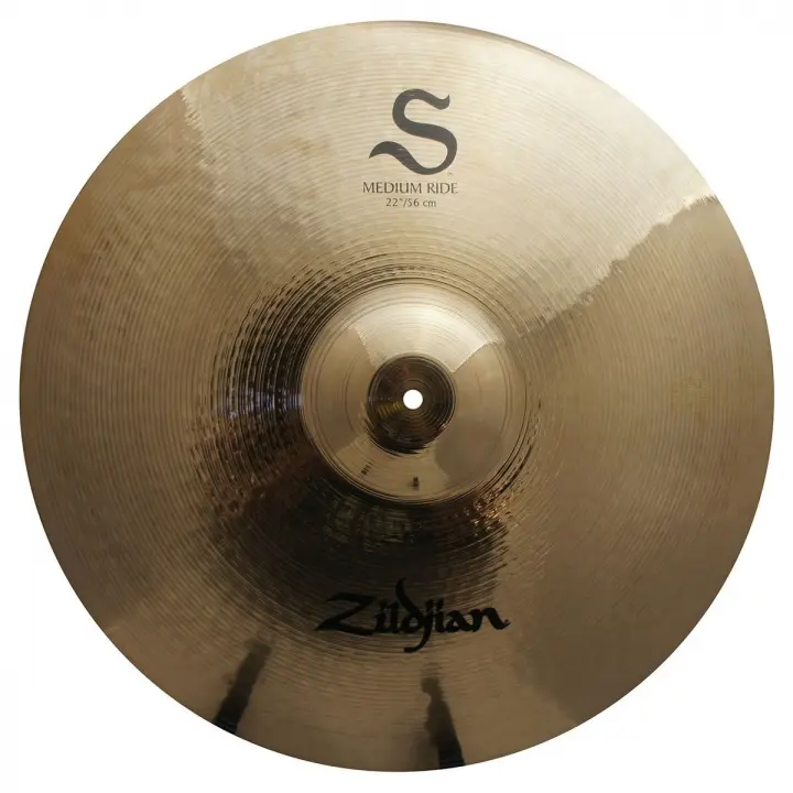 Zildjian S22MR 22" S Family Medium Ride Cymbal w/ Balanced Frequency