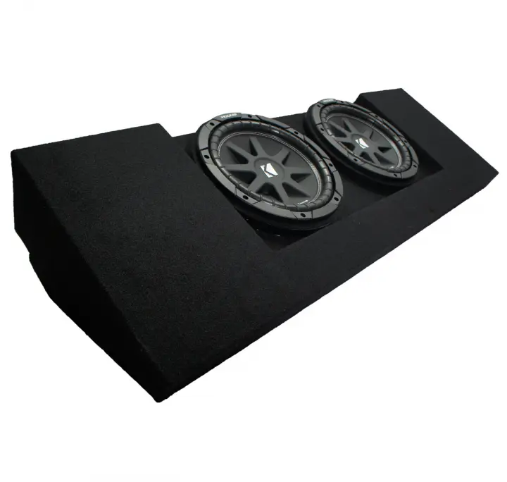 2015UP Chevy Colorado Crew Cab Truck Dual 10" Kicker 43C104 Sub Box