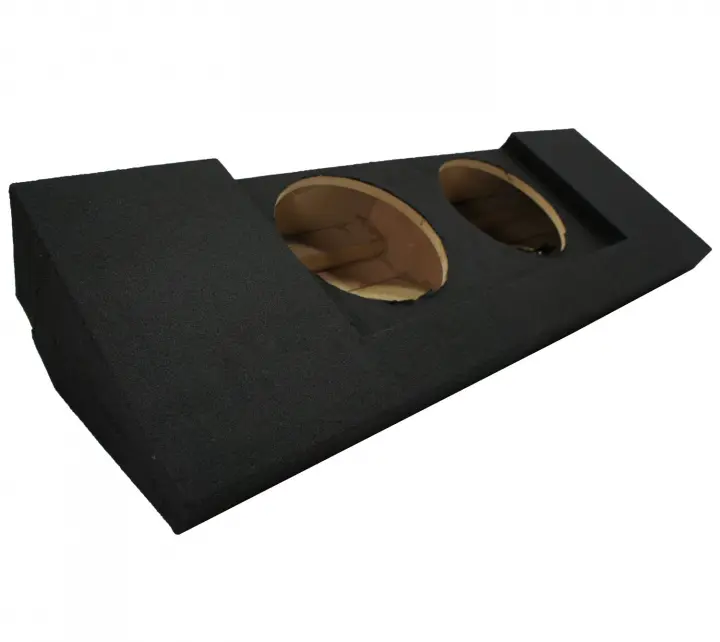 2015UP Chevy Colorado Crew Cab Truck Dual 10" Kicker 43C104 Sub Box