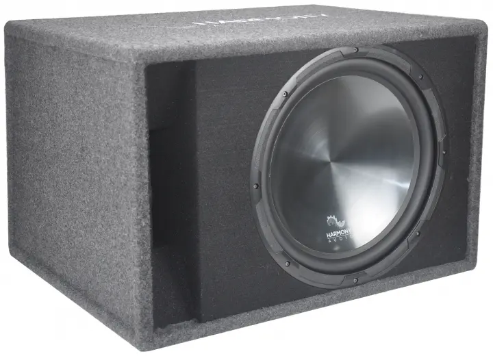 Harmony Audio Single 15" Loaded Sub Box Vented Enclosure & CXA400.1 Amp