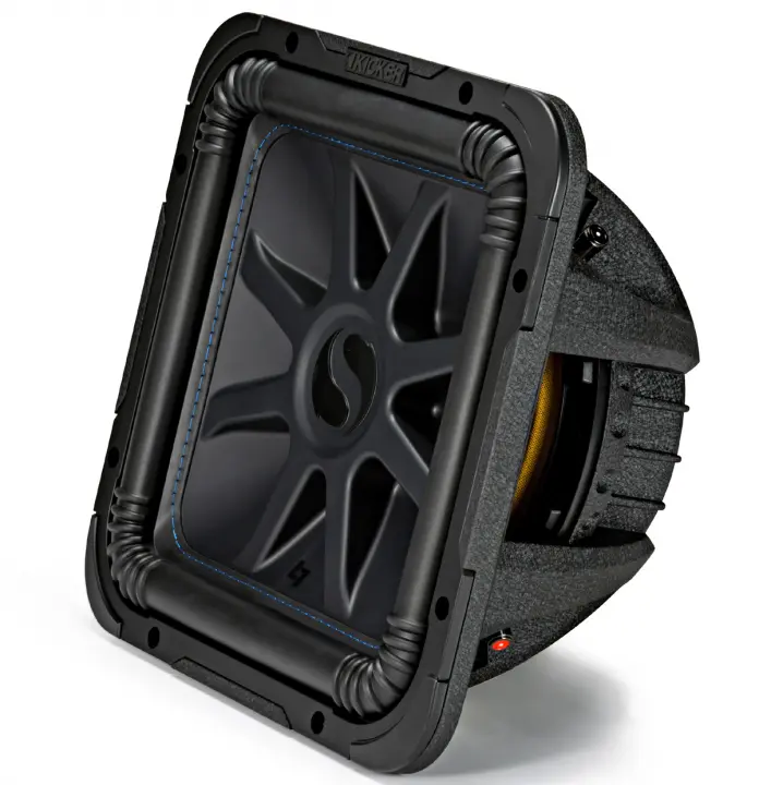 Kicker L7S12 Solo-Baric Subwoofer Vented Box with Charcoal LED Grill