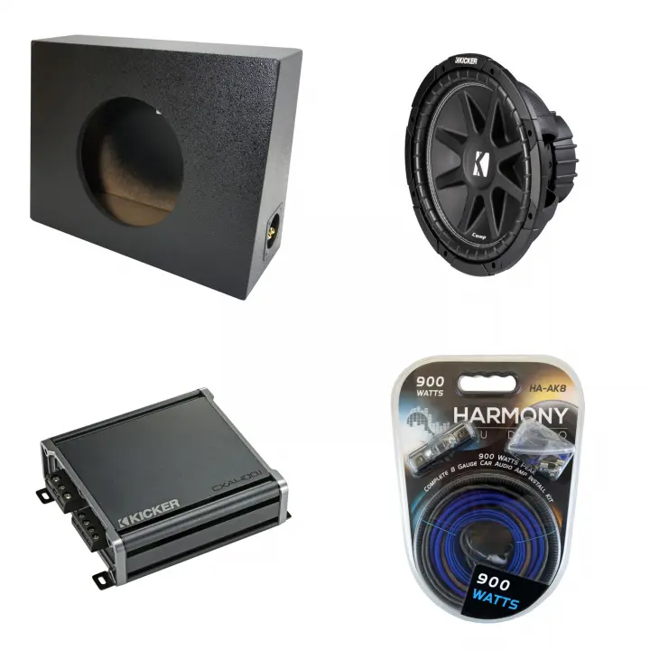 Universal Regular Standard Cab Truck Kicker Comp C12 Single 12" Rhino