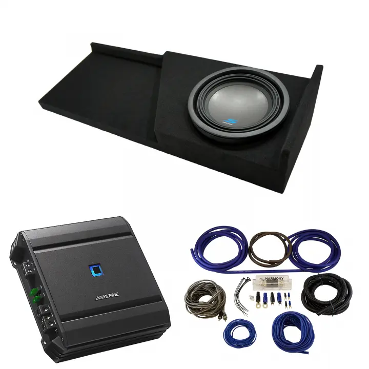 20072013 Chevy Silverado Ext Cab Truck Alpine Type S SW10D4 Single 10