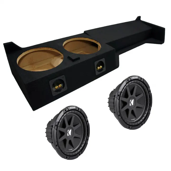 Nissan Frontier 0512 Dual 10" Loaded Kicker C10 Subwoofer Box (10C104) KickerPackage1165