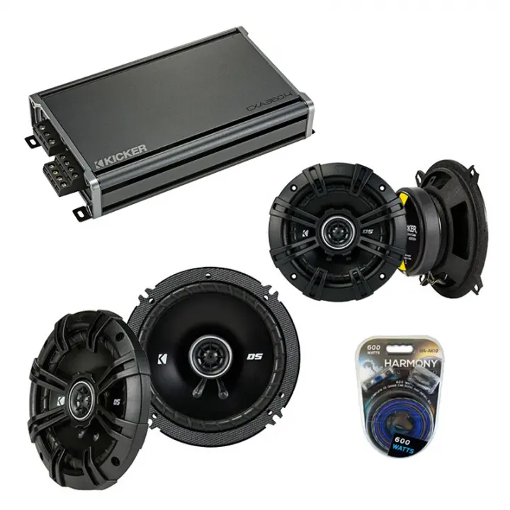 Compatible with Acura NSX 1994-2005 Factory Speaker Replacement Kicker DSC5 DSC65 & CXA360.4