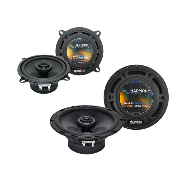 Audi A4 1996-2008 Factory Speaker Replacement Harmony R5 R65 Coax
