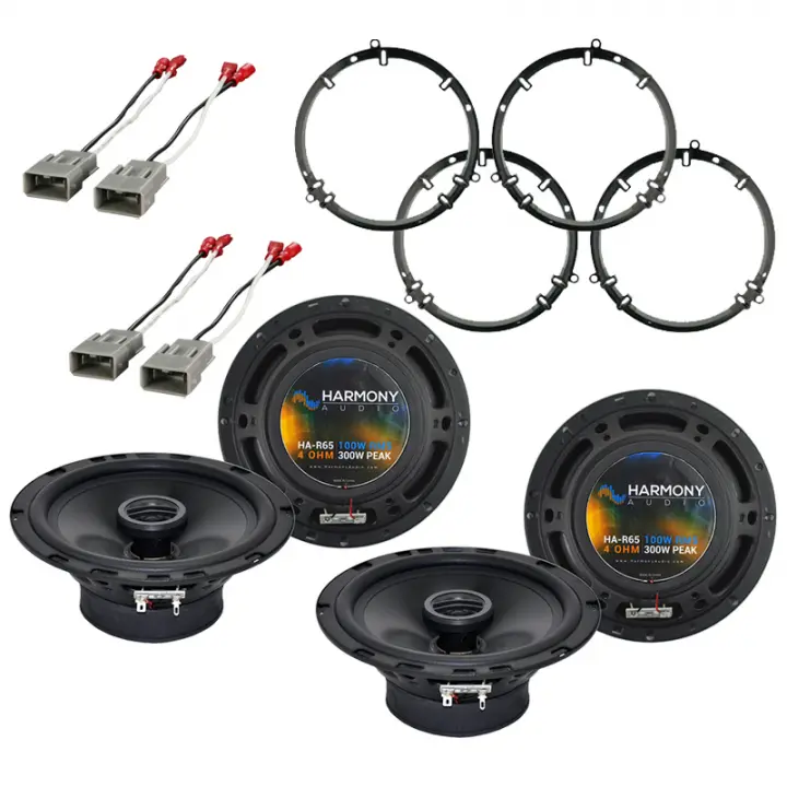 Kenwood Front Door 6.5 Speaker Replacement Kit For 2007-2012 Nissan Altima - Ca