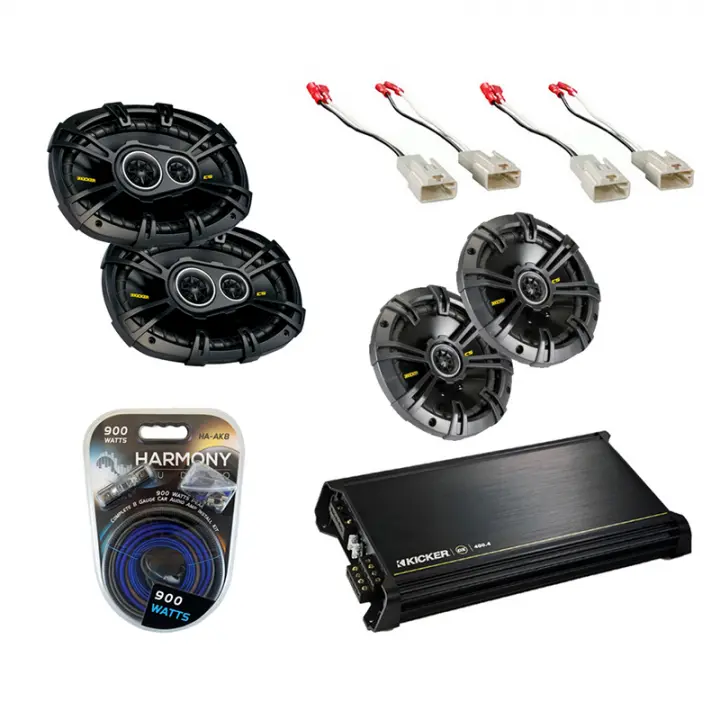 Kicker 46CSC6934 Compatible with Toyota 20052011 Car Audio 6x9