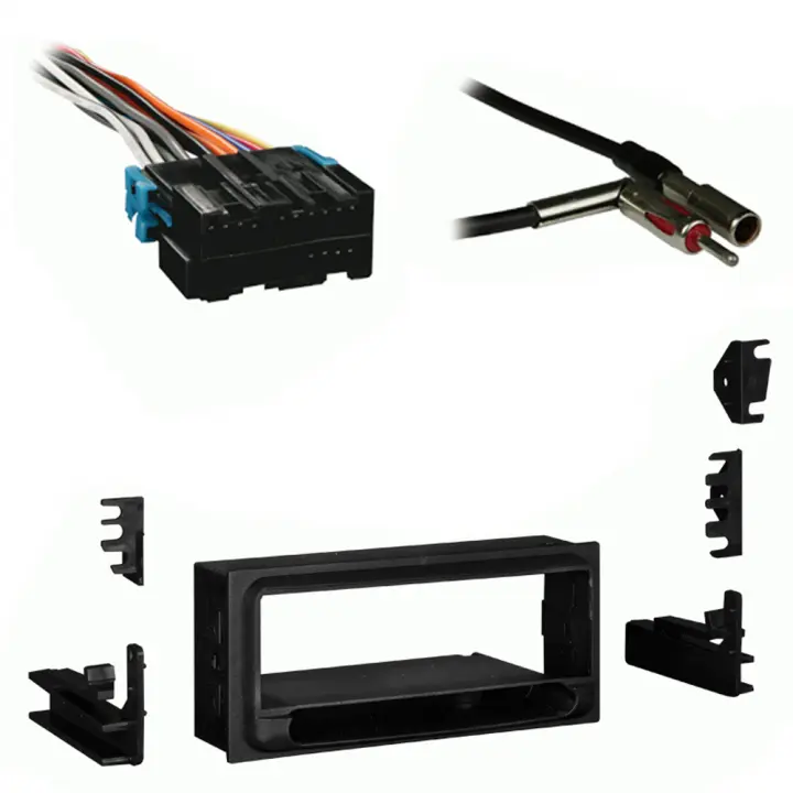 Metra 99-9501B Radio Installation Kit - Single & Double DIN Dash Kit With Wiring For Easy Car Stereo Upgrade