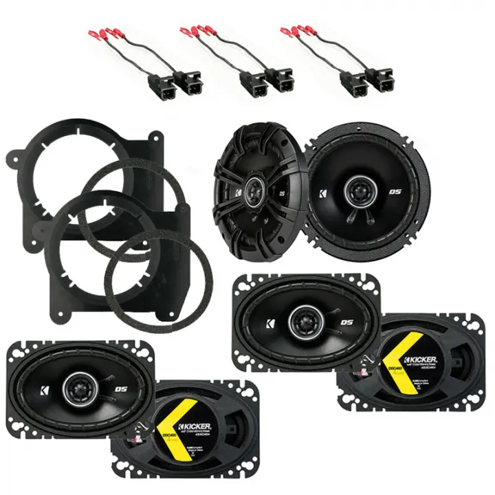 Chevy Blazer 1998-2005 Factory Speaker Upgrade Kicker (2)DSC46 - Main Image