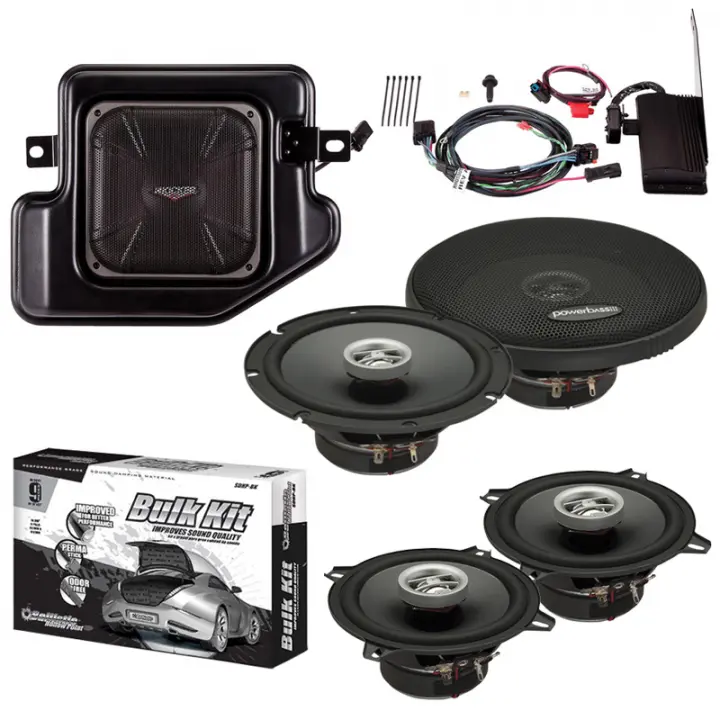 Kicker PRAMCQ09N Dodge RAM MultiChannel Amp & Sub Kit w/ 5.25" & 6.5