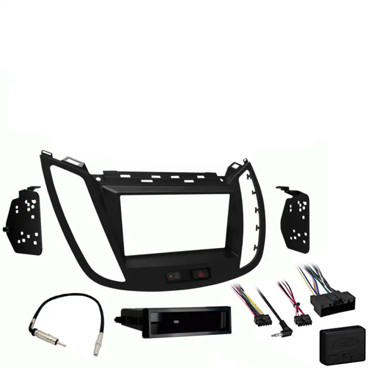 Ford Escape 2013 2014 2015 2016 2017 2018 2019 Single or Double DIN Stereo  Harness Radio Install Dash Kit | SC2-RadioKit1797