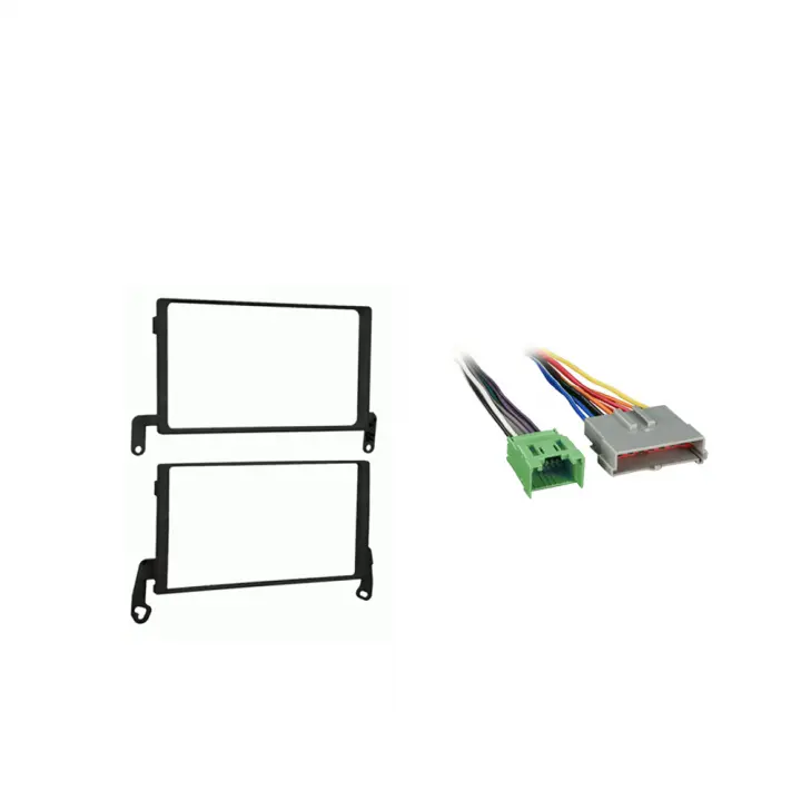 Ford Expedition 1997 1998 Double DIN Stereo Harness Radio Install Dash Kit Package SC2RadioKit444