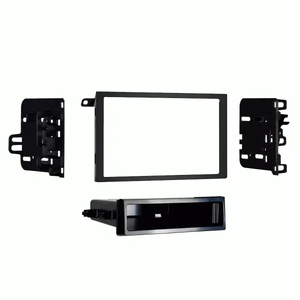 UGAR Dash Radio Installation Kit For Isuzu D-Max 2006-2011 – 2 DIN Fascia Mounting Panel