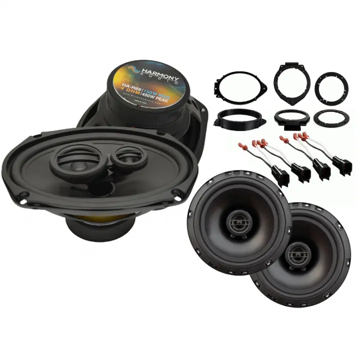 GMC Sierra 1500 Crew Cab 2014-2018 Factory Speaker Upgrade Harmony