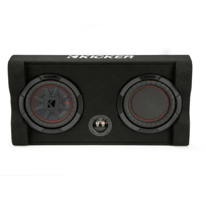 Kicker 48TRTP122 Car Audio Down Firing 12" Thin Sub Box w/ Passive