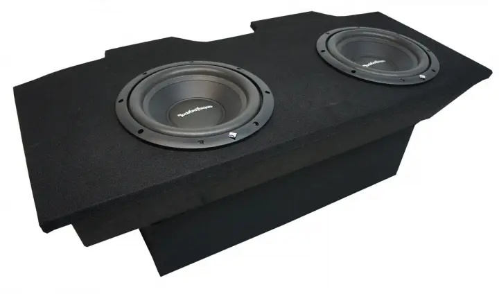 1993-2002 Chevy Camaro Coupe Rockford Prime R1S410 Dual 10" Sub Box Enclosure Package - Final 2 Ohm